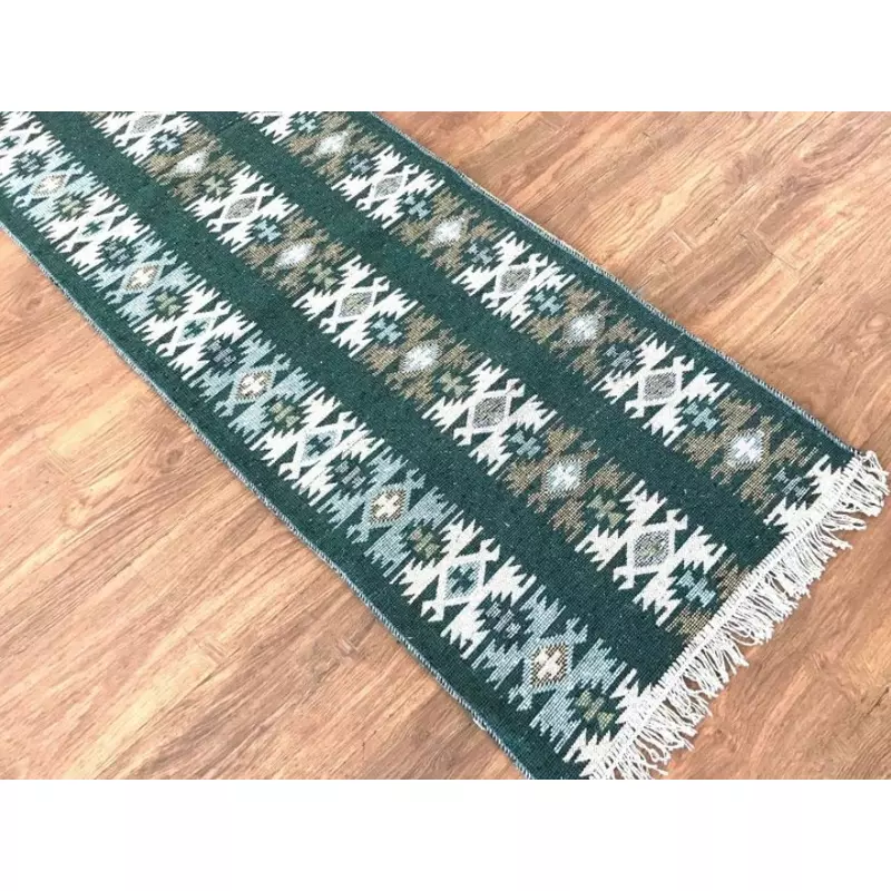 Covoras Tradational Verde,  60x200cm - CROM19