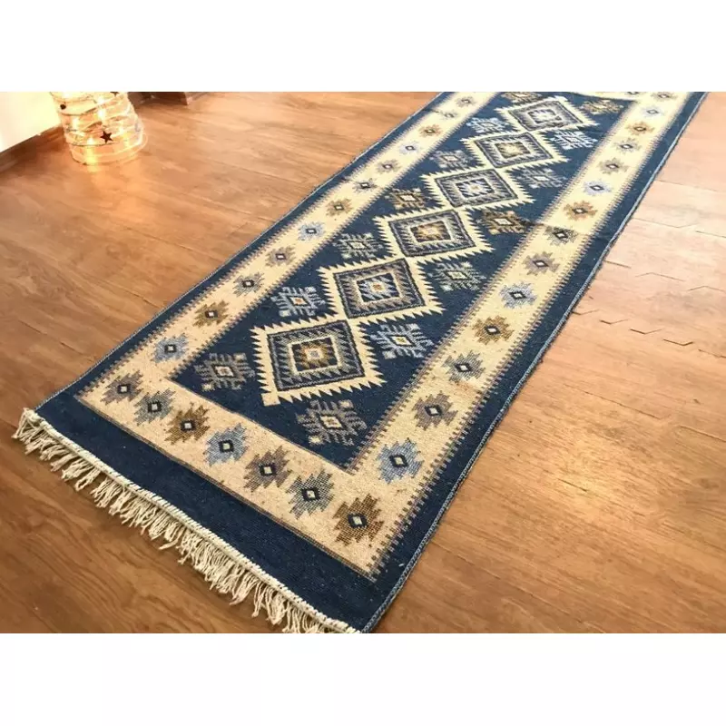 Covoras Tradational Albastru,  80x300cm - CROM44