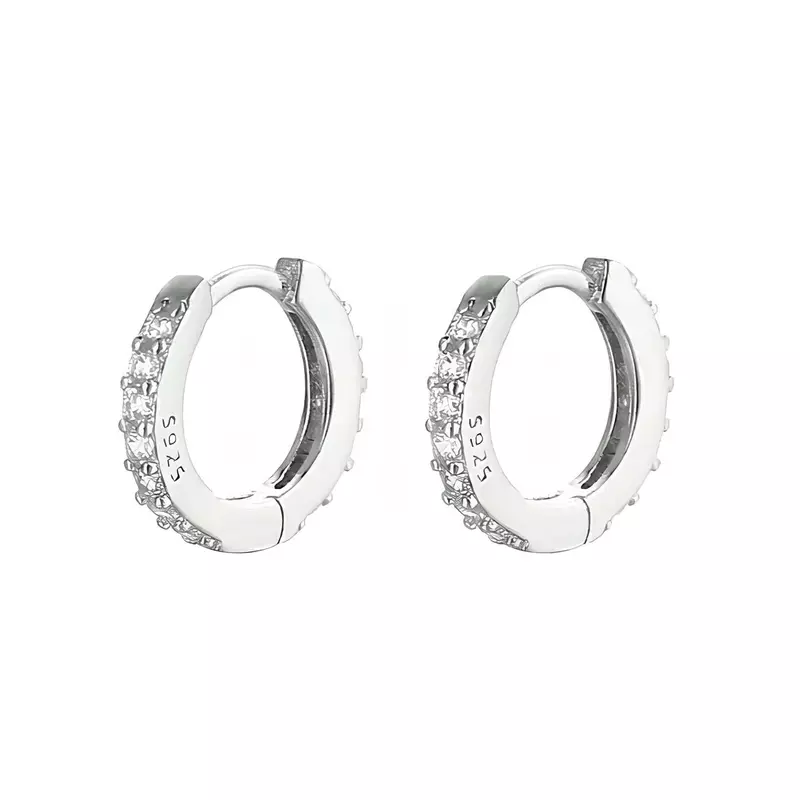 Cercei de Argint 925 cu Strasuri - 28808