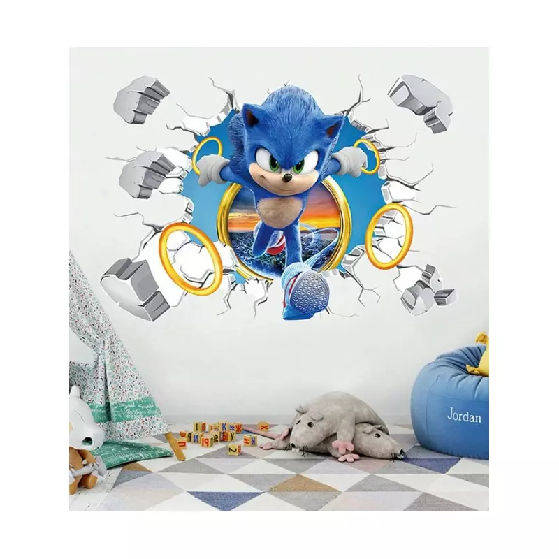 Sticker Perete Autocolant - SONIC - 42x60cm - 45701B