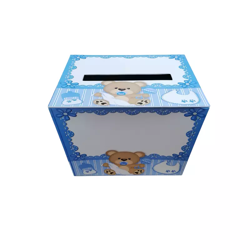 Cutie Dar Botez, Blue cu Ursulet - CDB02