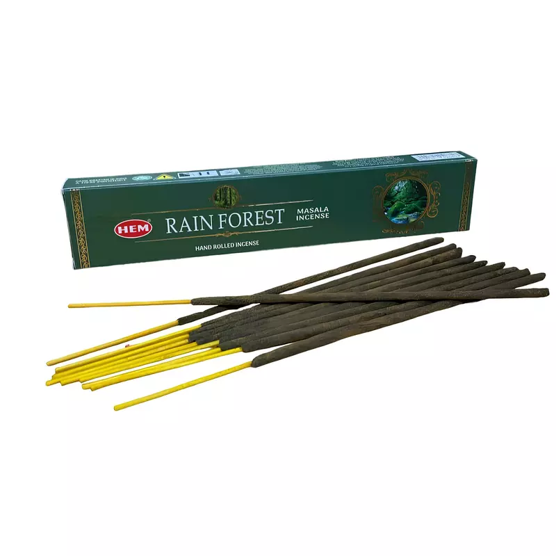 Betisoare Parfumate Dreptunghi - Set 10 Buc - Rain Forest