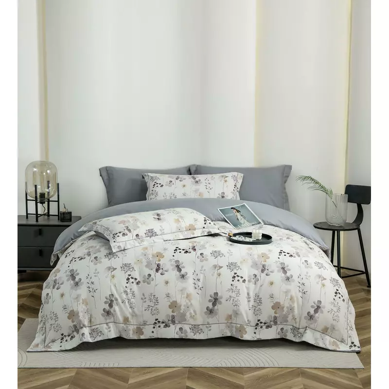 Lenjerie Din Bumbac, Tip Finet PREMIUM, Luxury, Cu Elastic, Ambalata in Cutie - JOJ777