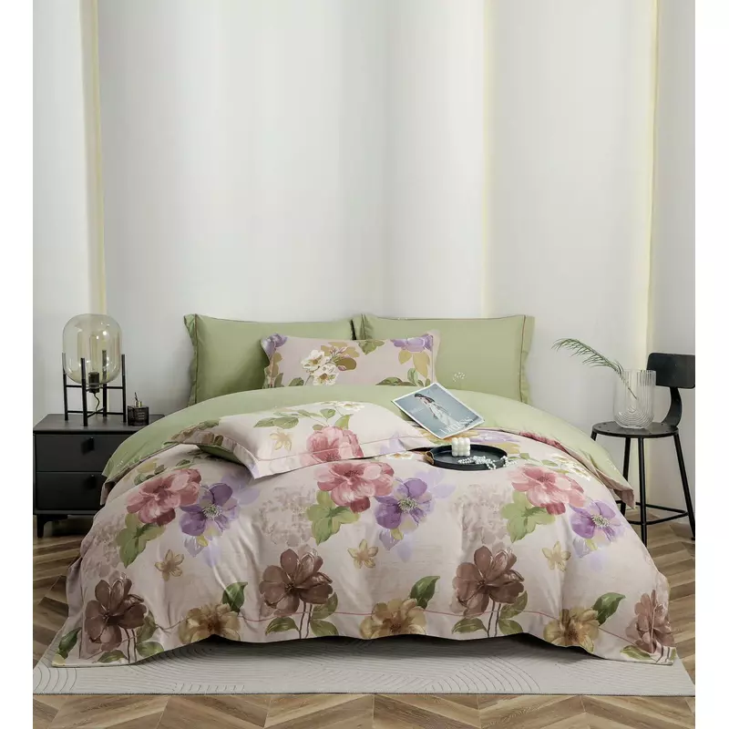 Lenjerie Din Bumbac, Tip Finet PREMIUM, Luxury, Cu Elastic, Ambalata in Cutie - JOJ779