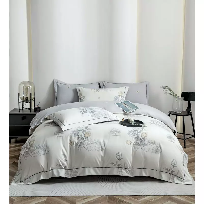 Lenjerie Din Bumbac, Tip Finet PREMIUM, Luxury, Cu Elastic, Ambalata in Cutie - JOJ780