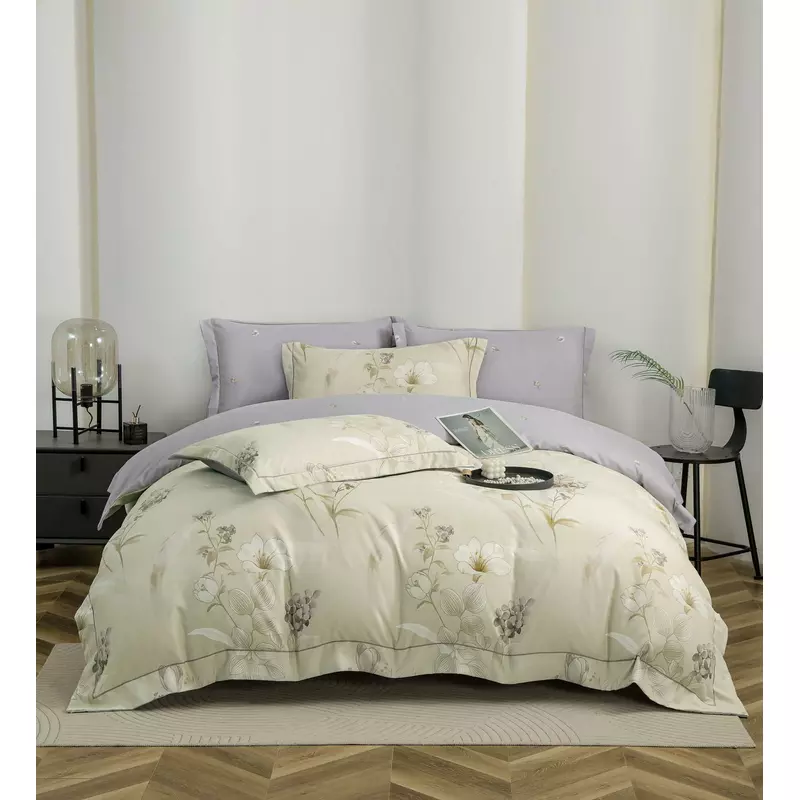 Lenjerie Din Bumbac, Tip Finet PREMIUM, Luxury, Cu Elastic, Ambalata in Cutie - JOJ781