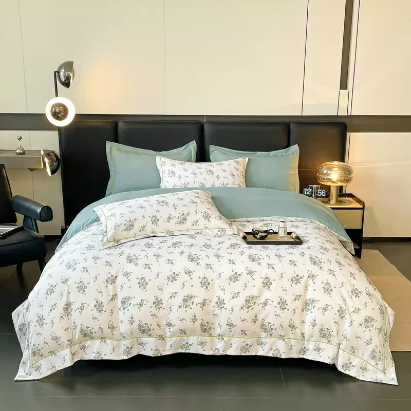 Lenjerie Din Bumbac, Tip Finet PREMIUM, Luxury, Cu Elastic, Ambalata in Cutie - JOJ766
