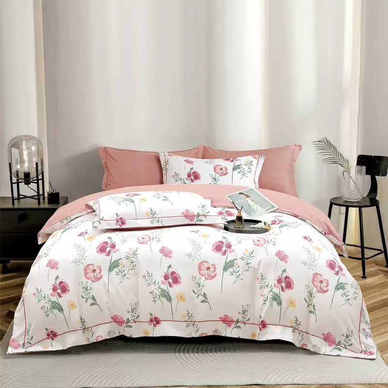 Lenjerie Din Bumbac, Tip Finet PREMIUM, Luxury, Cu Elastic, Ambalata in Cutie - JOJ770
