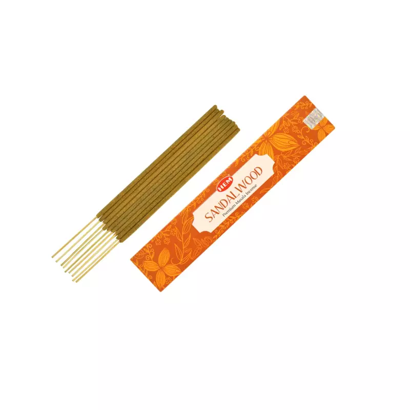 Betisoare Parfumate Dreptunghi - Set 10 Buc - Sandalwood