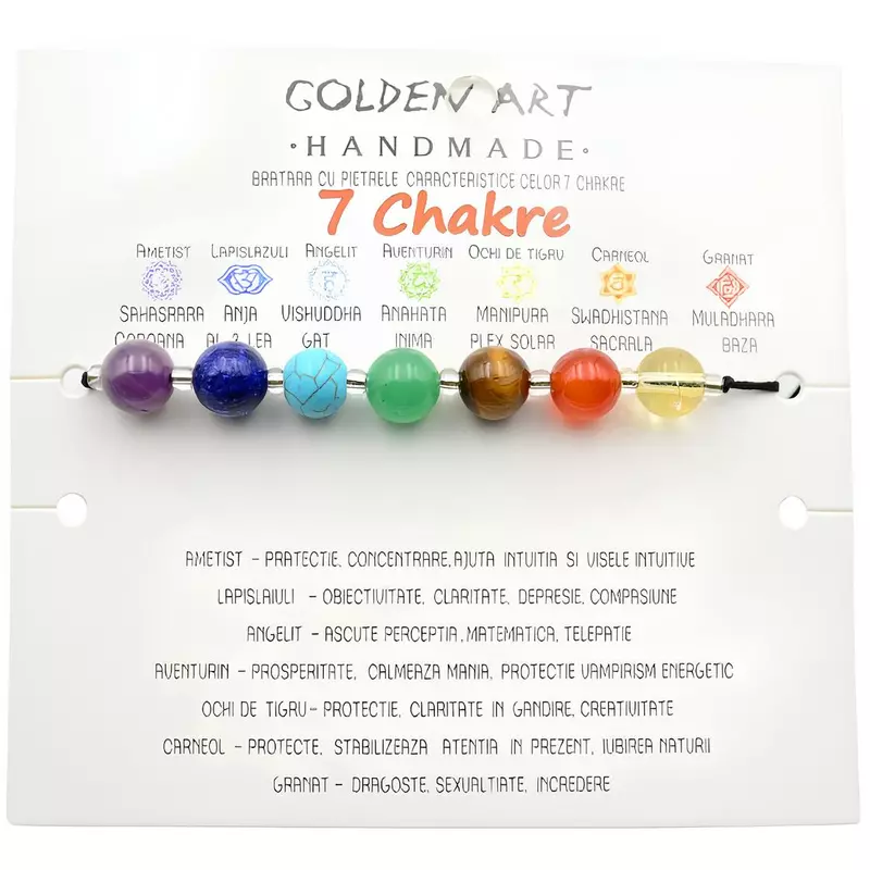 Bratara Pietre Semipretioase 7 Chakras - INV2026