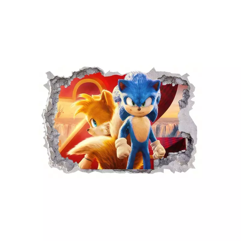 Sticker Perete Autocolant - SONIC - 42x60cm - 45701A