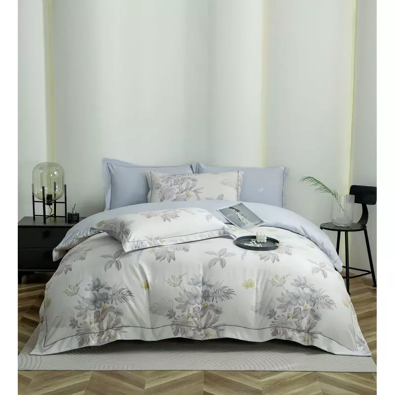 Lenjerie Din Bumbac, Tip Finet PREMIUM, Luxury, Cu Elastic, Ambalata in Cutie - JOJ785