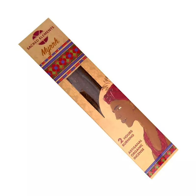 Betisoare Parfumate Sacred Elements - Set 10 Buc - Myrrh 2 Ore