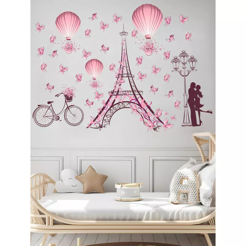 Sticker Perete Autocolant Franța, Paris, Turnul Eiffel, 30x60cm - 783232