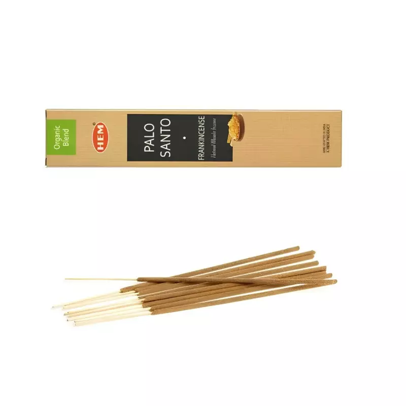 Betisoare Parfumate Dreptunghi - Set 10 Buc - Palo Santo Frankincense Organic Blend