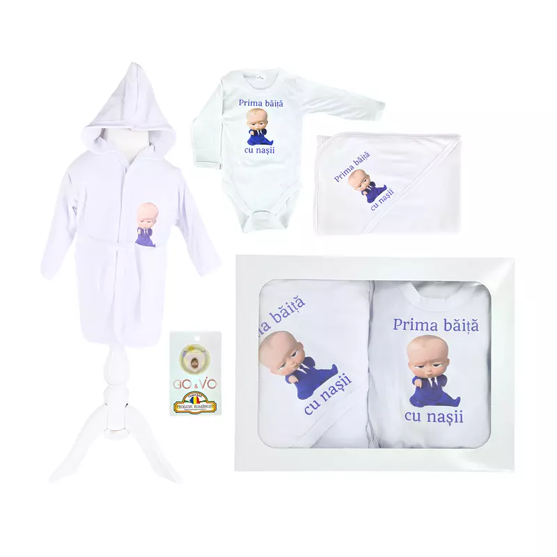 Trusou Prima Baita, Personalizat cu Mesaj - 