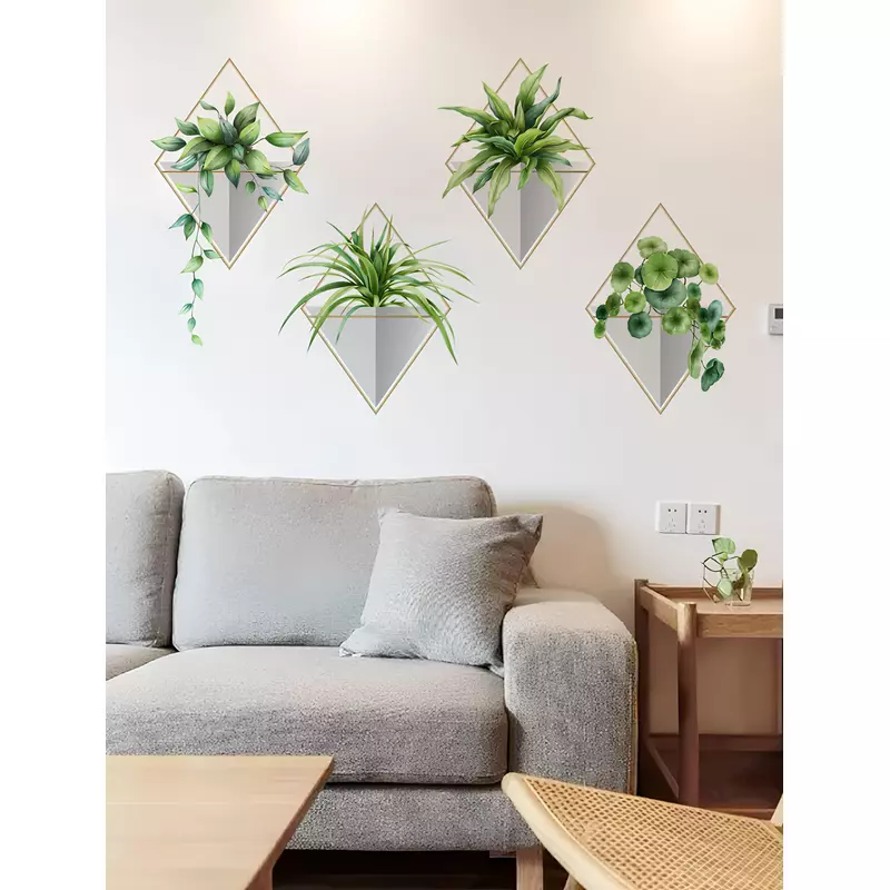 Sticker Perete Autocolant Plante - 60x30 cm - 817393