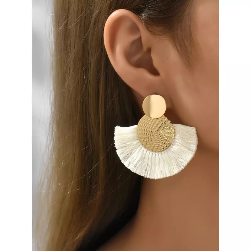 Cercei cu ciucuri, stil boho - 119600