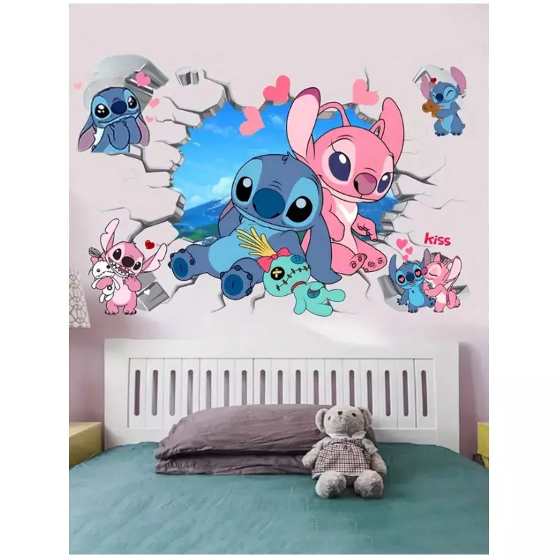 Sticker Perete Autocolant Lilo & Stitch - 40x60cm - 200303