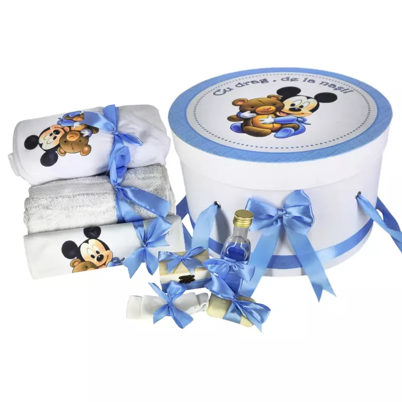 Trusou Botez, 8 Piese Imprimat,  Mickey Mouse -  BAB97