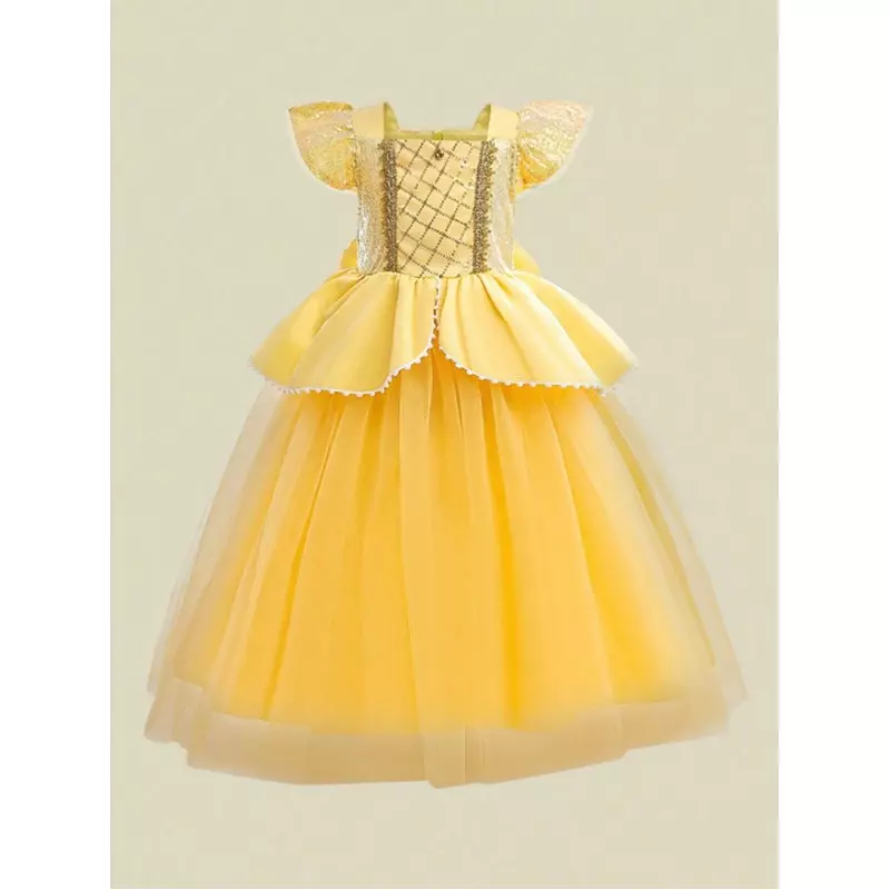 Costum Disney - Rochie Galbena printesa Belle