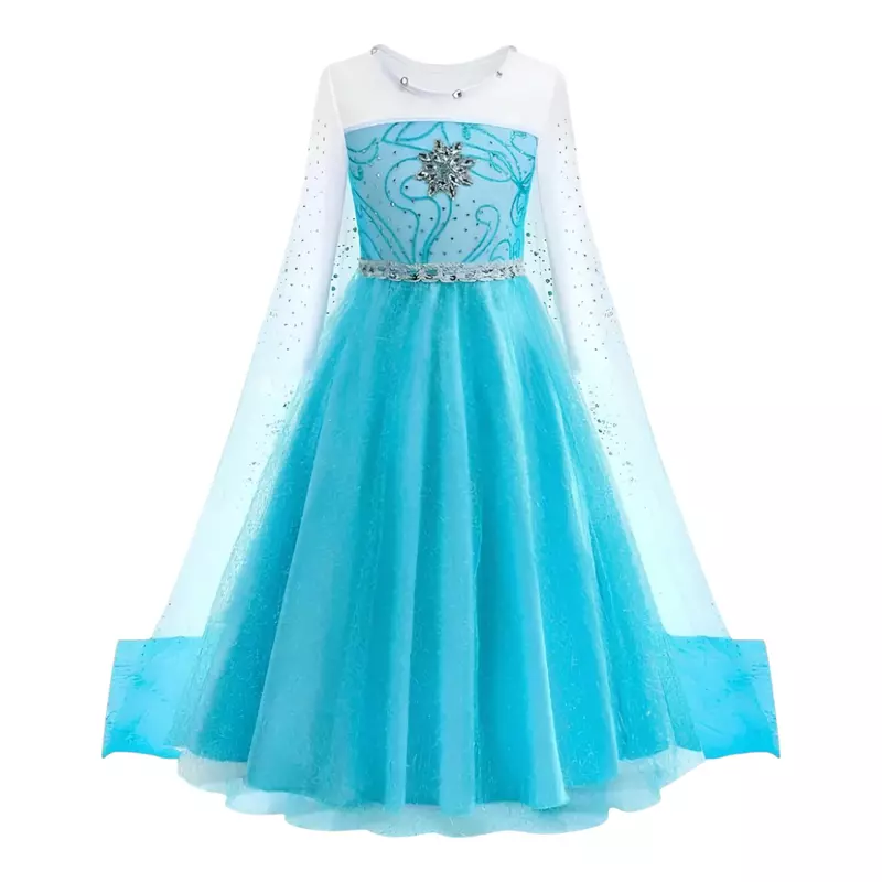 Costum Disney - Rochie Elsa din Regatul de Gheata