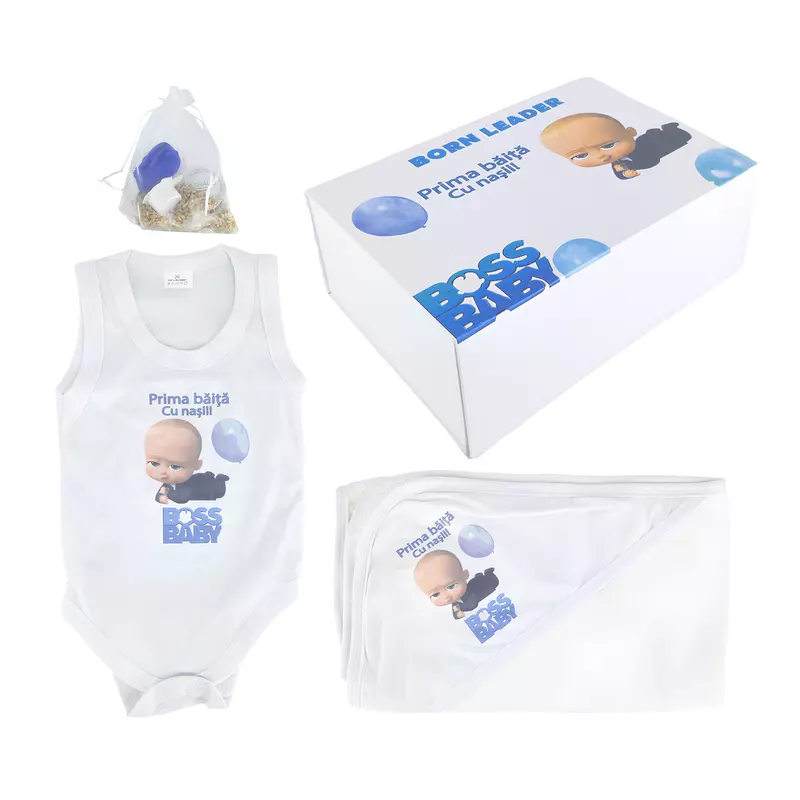 Trusou Prima Baita, Personalizat cu Mesaj - 