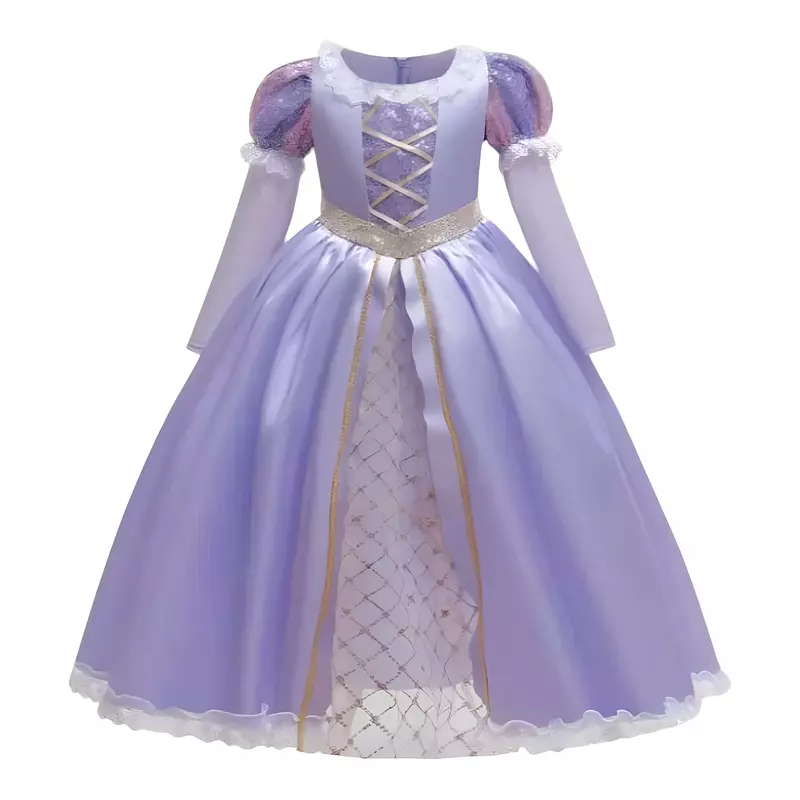 Costum Disney - Rochie Printesa Rapunzel