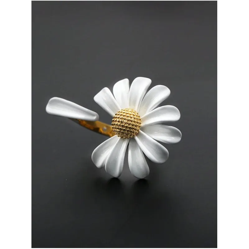 Inel ajustabil - White Flower - 976455