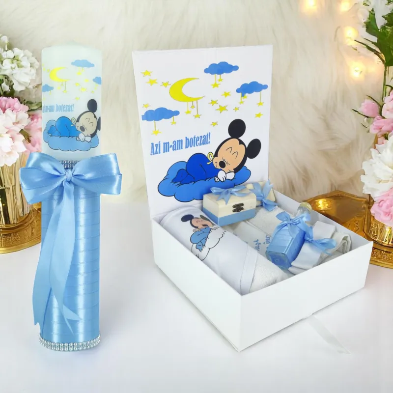 Set Cutie Trusou cu Lumanare, 9 Piese  