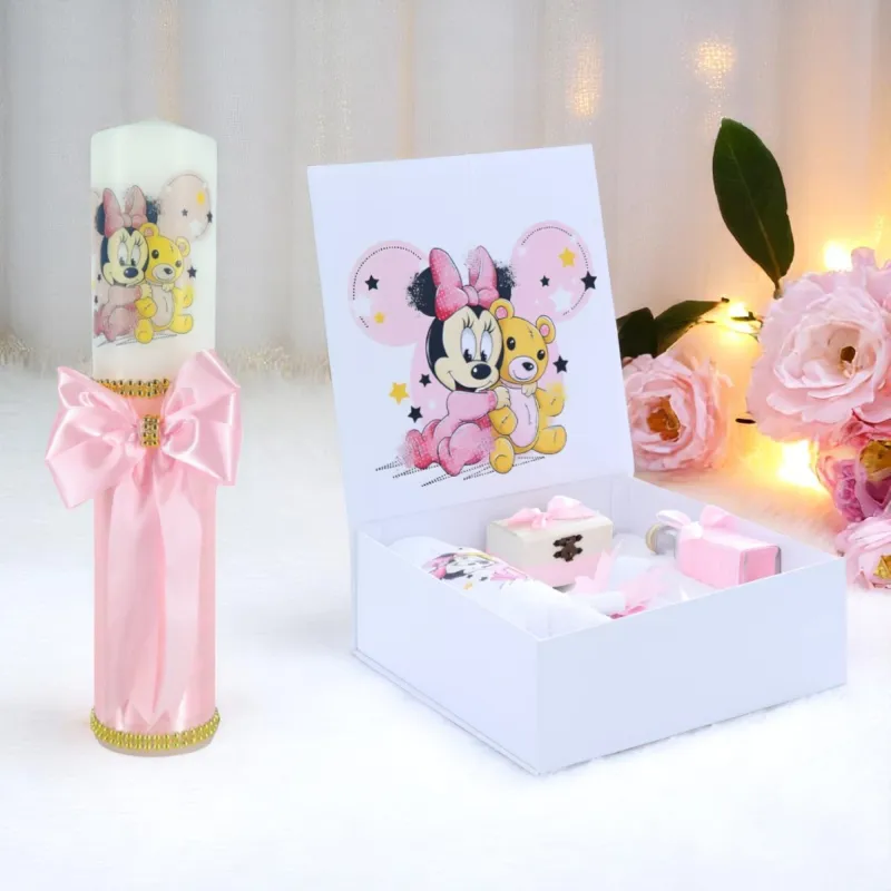 Set Cutie Trusou cu Lumanare, 9 Piese, 