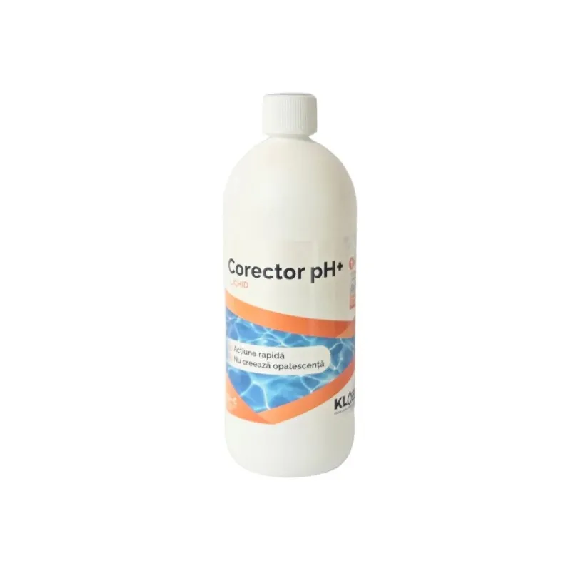 Corector pH plus, Kloer, lichid, pentru apa piscina, 1 L