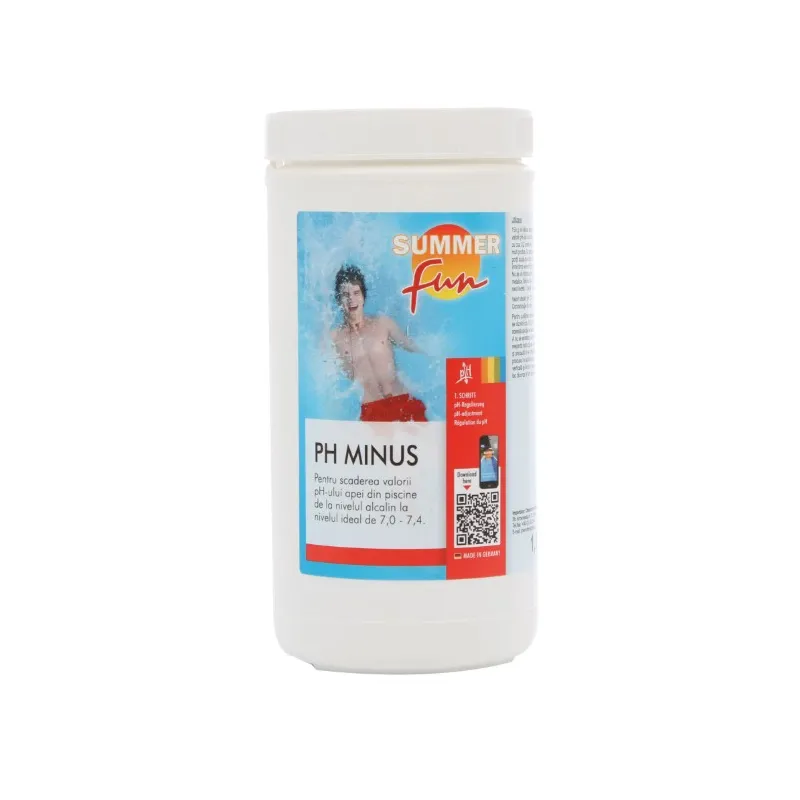 PH minus granulat Summer Fun, pentru apa piscina, 1.5 Kg