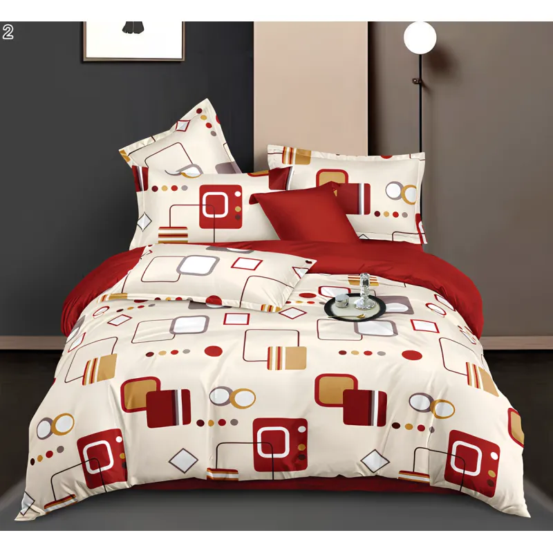Lenjerie de Pat Bumbac Finet 6 Piese  - PUC268