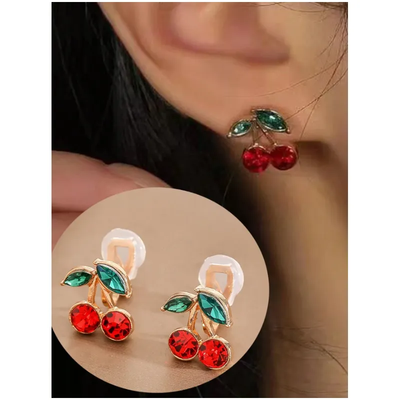 Cercei cu Clips, Crystal Cherie - 669689