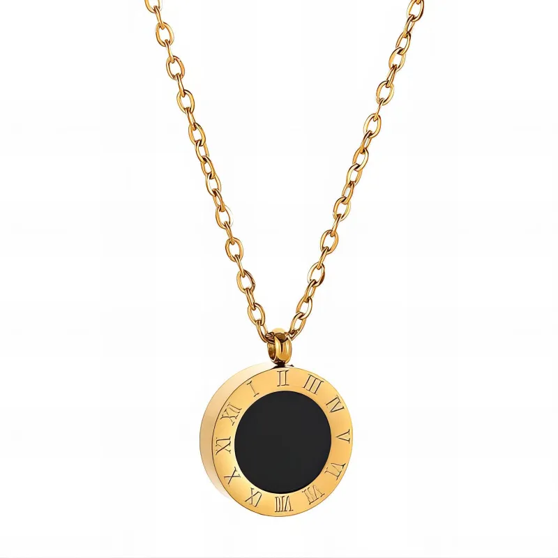 Colier Auric Roman, Otel Placat cu Aur 18K - 87762-0