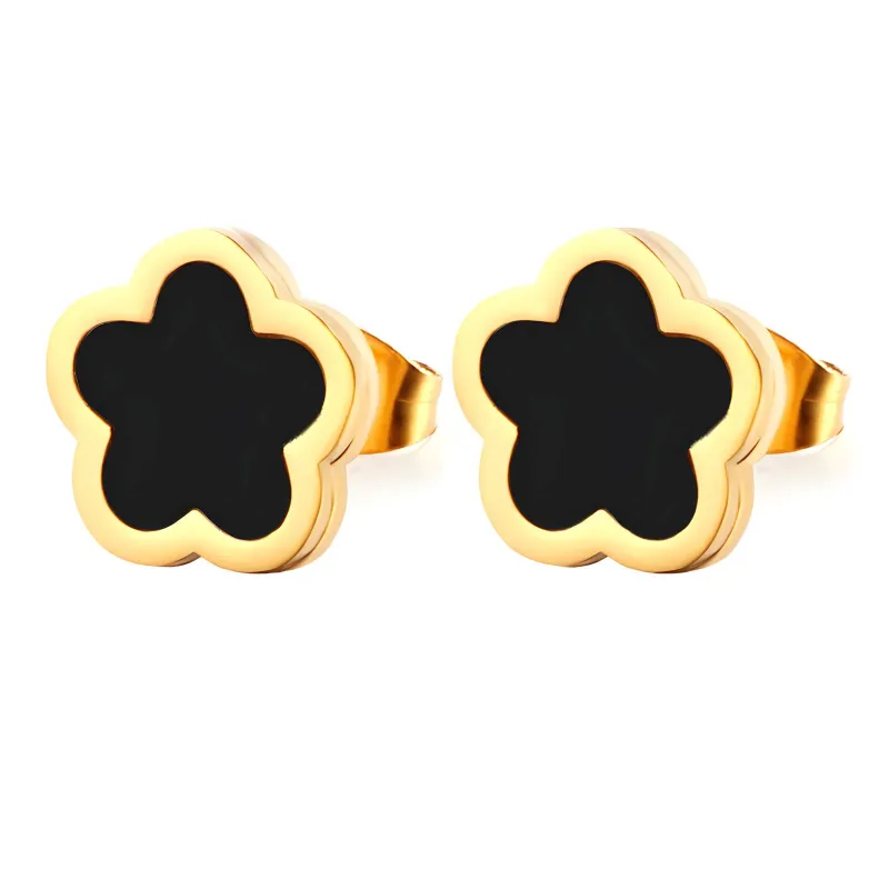Cercei Dark Grace, Otel Placat cu Aur 18K - 89839-0