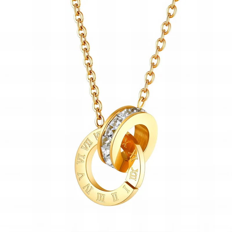 Colier Imperial Shine, Otel Placat cu Aur 18K - 87703-0