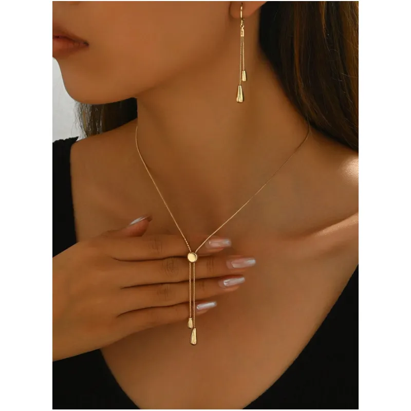 Set Colier si Cercei, Aurum - 525577AUR