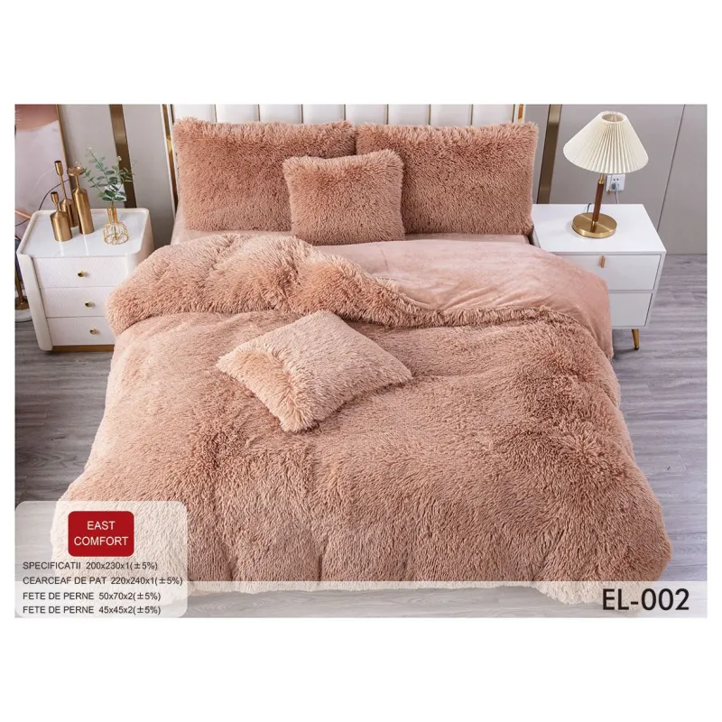 Lenjerie Cocolino Fluffy Pufoasa, 6 Piese- EL002