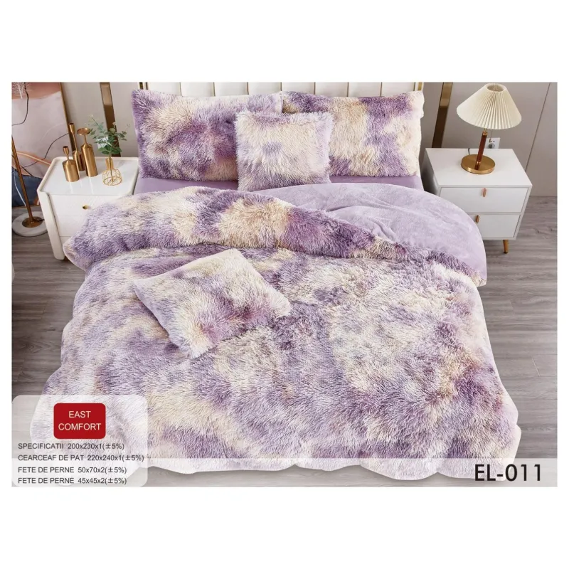 Lenjerie Fluffy Cocolino Super Pufoasa 6 Piese - EL011