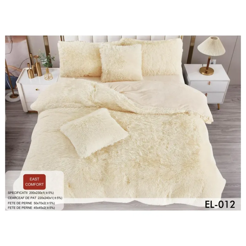 Lenjerie Cocolino Fluffy Pufoasa, 6 Piese- ION15
