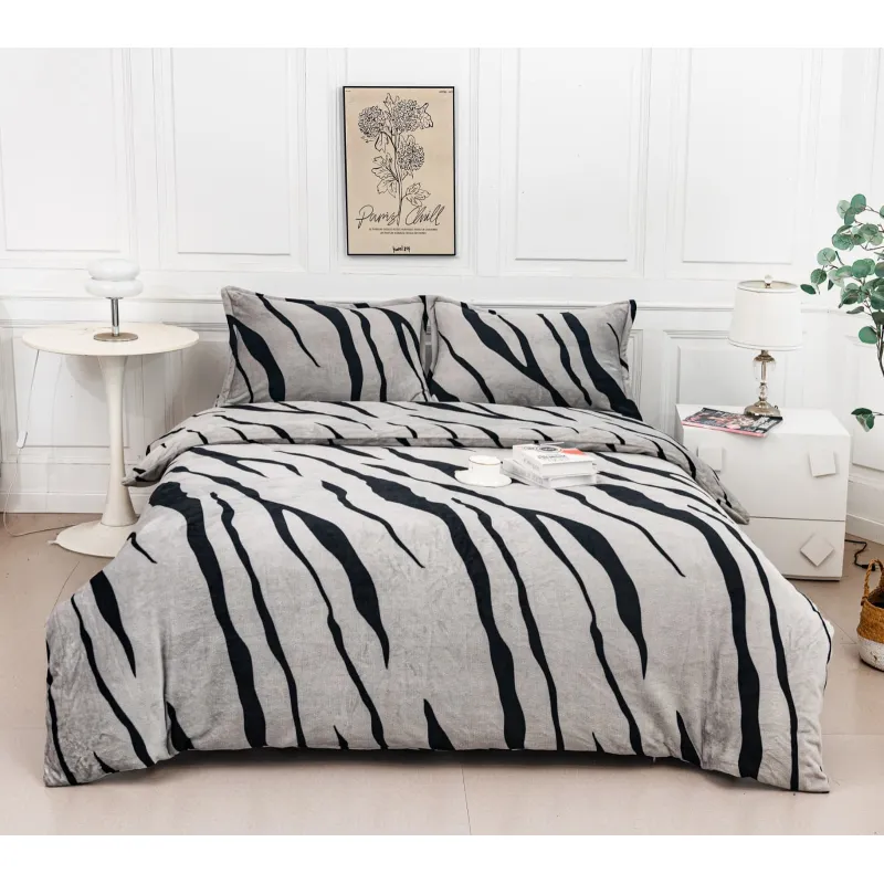 Lenjerie Cocolino 4 piese, cu Elastic, Pat Dublu -  PIT394