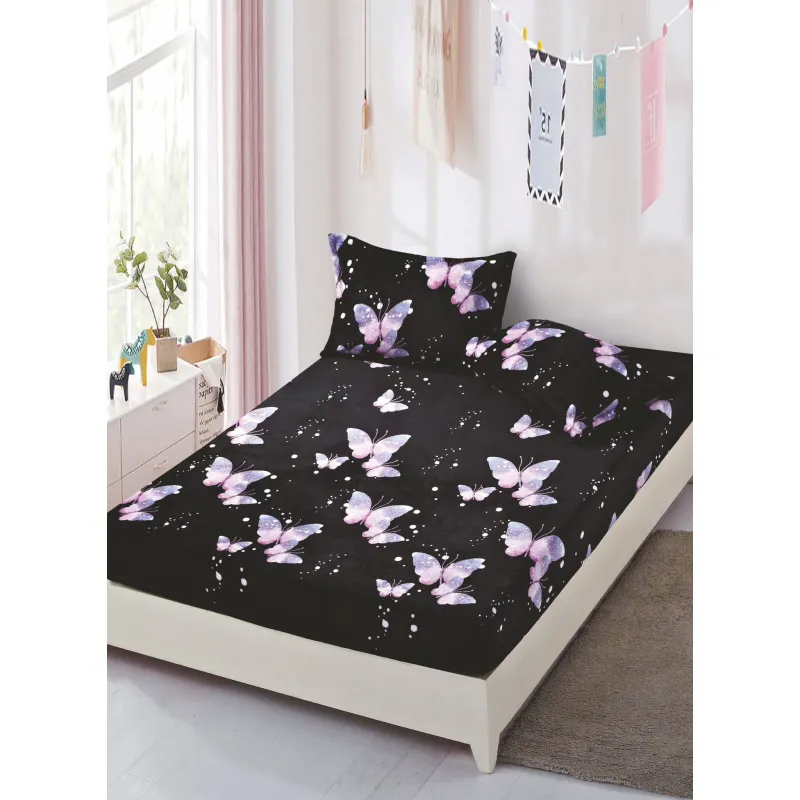 Husa de Pat Cocolino cu Elastic + 2 Fete de Perna pentru Pat Dublu - SUZ149