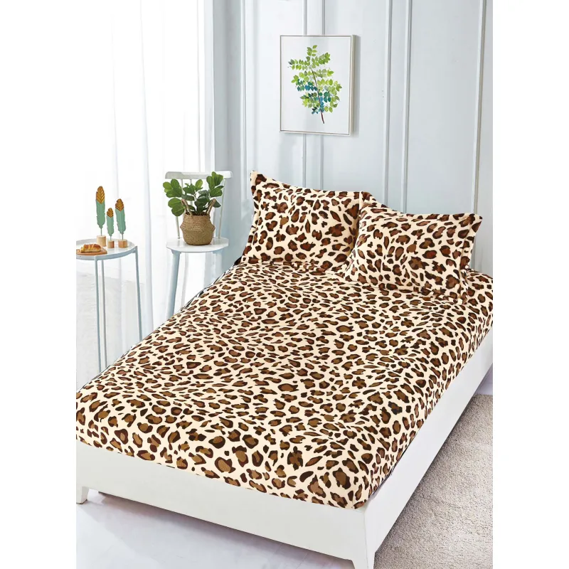 Husa de Pat Cocolino cu Elastic + 2 Fete de Perna pentru Pat Dublu - SUZ151