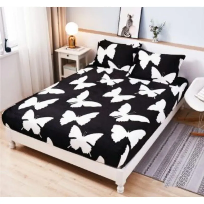 Husa de Pat Cocolino cu Elastic + 2 Fete de Perna pentru Pat Dublu - XIA319
