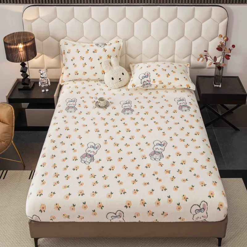 Husa de Pat Cocolino cu Elastic + 2 Fete de Perna pentru Pat Dublu-FR136