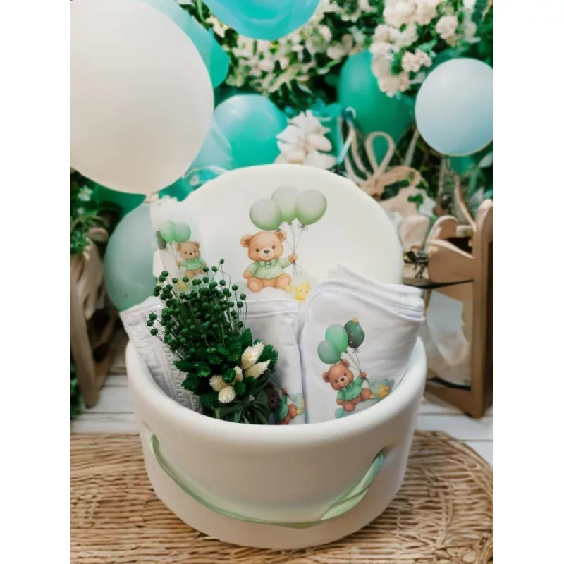 Trusou Botez + Cutie Hainute + Lumanare - Bej - TB913