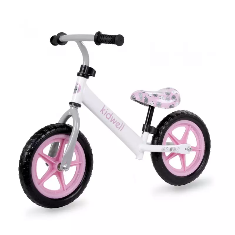 Bicicleta fara pedale Kidwell Rebel White Bunny