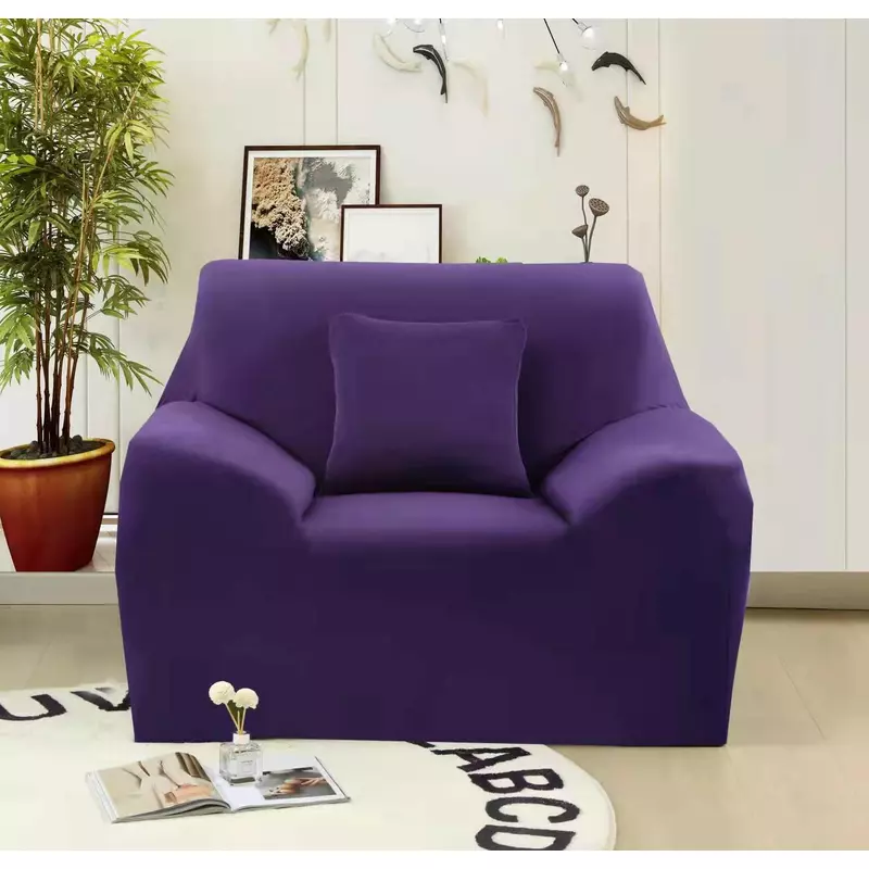 Husa Elastica pentru Fotoliu, Mov- HEMC70